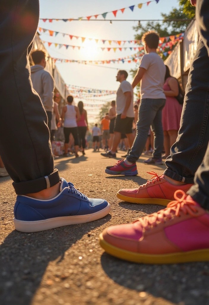 20 Trendy Men's Sneakers You Need to Own This Season (You'll Love #4!) - 19. Festival-Ready Footwear